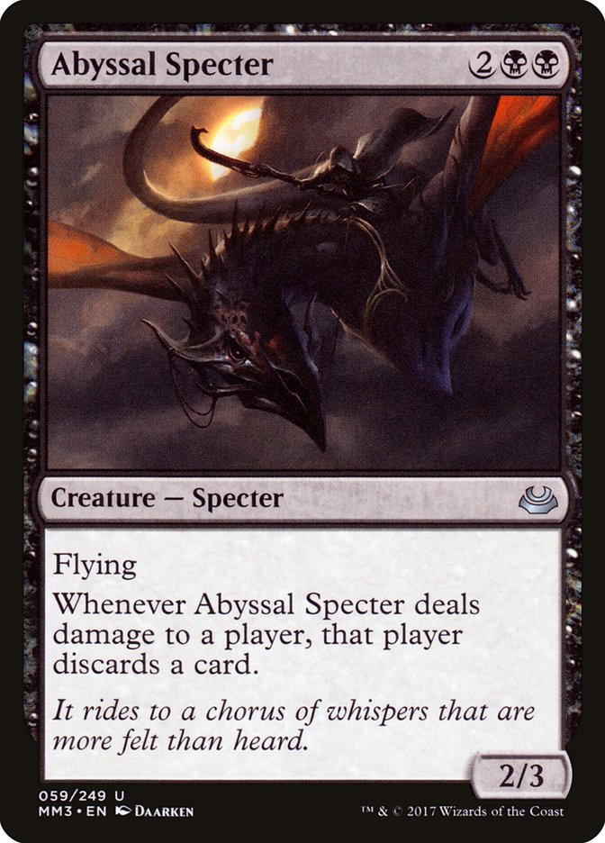 Abyssal Specter [Modern Masters 2017] | Dragon's Lair Comics and Fantasy Houston TX