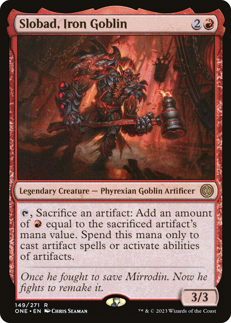 Slobad, Iron Goblin [Phyrexia: All Will Be One] | Dragon's Lair Comics and Fantasy Houston TX