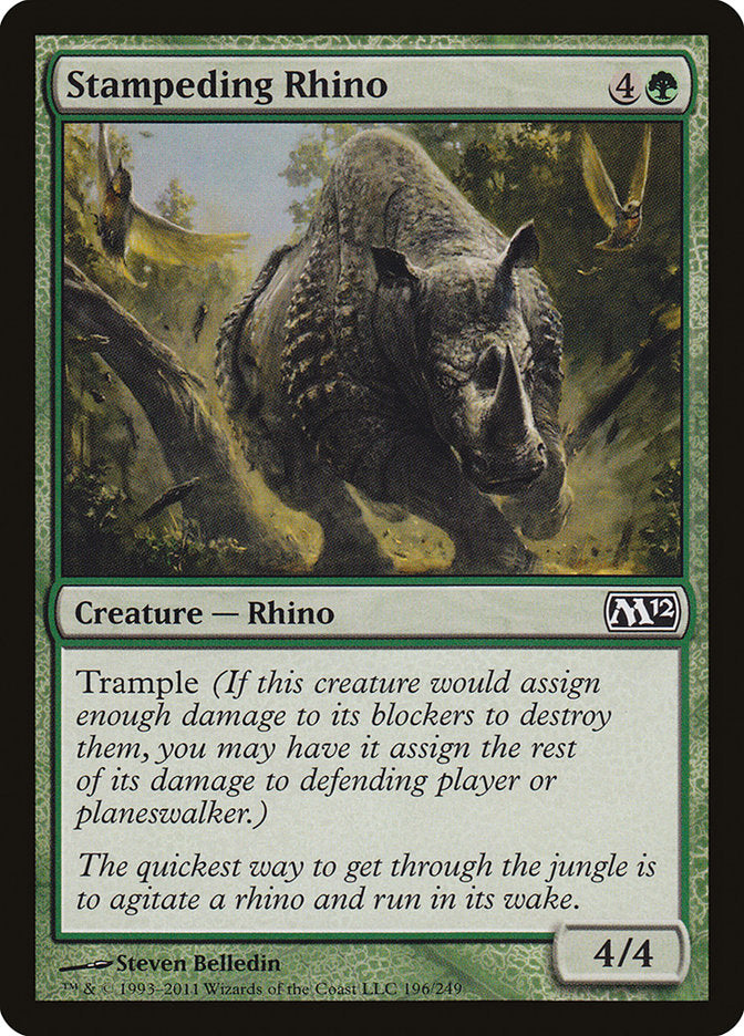 Stampeding Rhino [Magic 2012] | Dragon's Lair Comics and Fantasy Houston TX