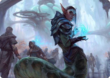 Lonis, Cryptozoologist Art Card [Modern Horizons 2 Art Series] | Dragon's Lair Comics and Fantasy Houston TX