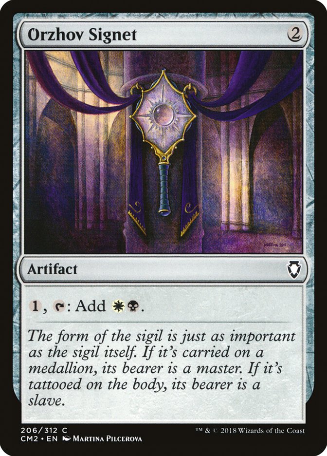 Orzhov Signet [Commander Anthology Volume II] | Dragon's Lair Comics and Fantasy Houston TX