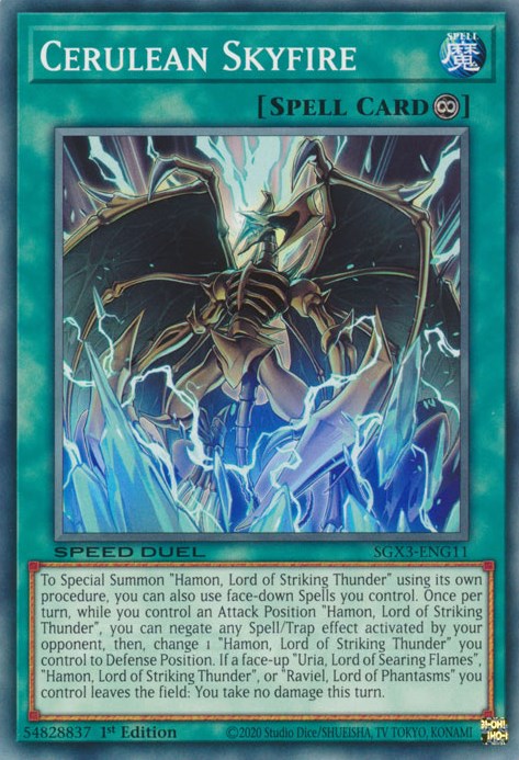 Cerulean Skyfire [SGX3-ENG11] Common | Dragon's Lair Comics and Fantasy Houston TX