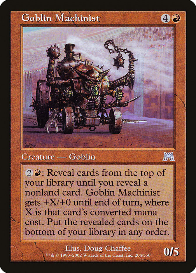 Goblin Machinist [Onslaught] | Dragon's Lair Comics and Fantasy Houston TX