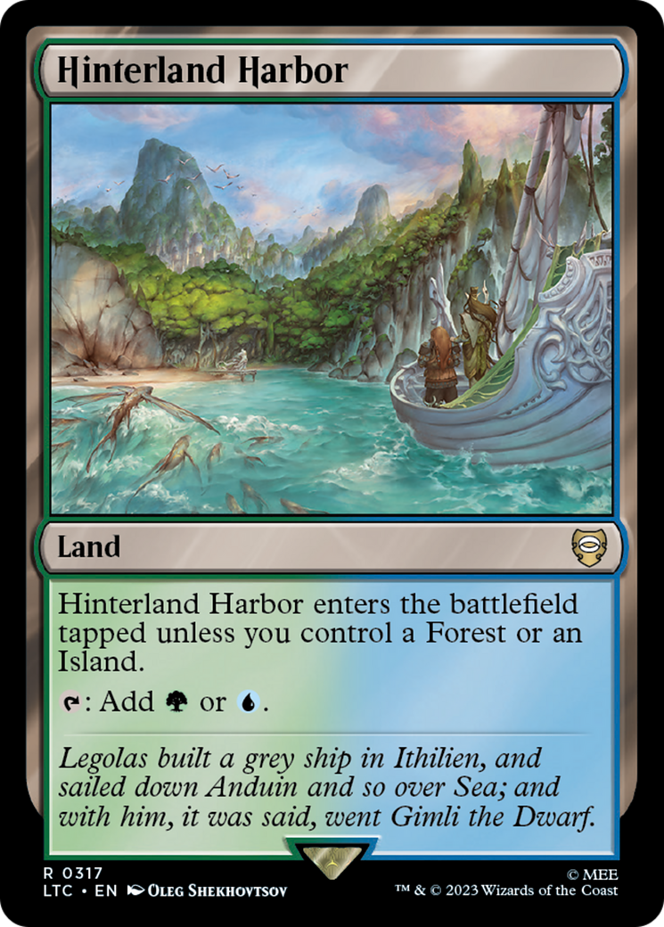 Hinterland Harbor [The Lord of the Rings: Tales of Middle-Earth Commander] | Dragon's Lair Comics and Fantasy Houston TX