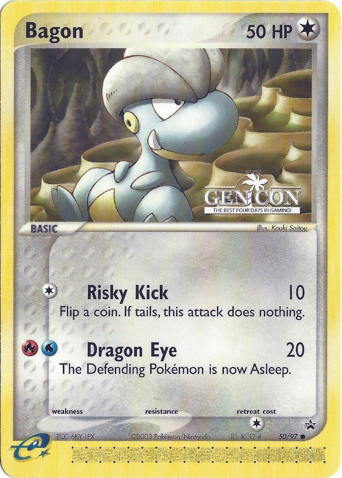 Bagon (50/97) (GenCon 2004) [League & Championship Cards] | Dragon's Lair Comics and Fantasy Houston TX