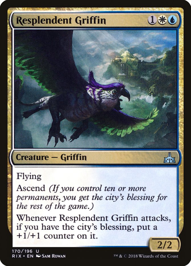Resplendent Griffin [Rivals of Ixalan] | Dragon's Lair Comics and Fantasy Houston TX