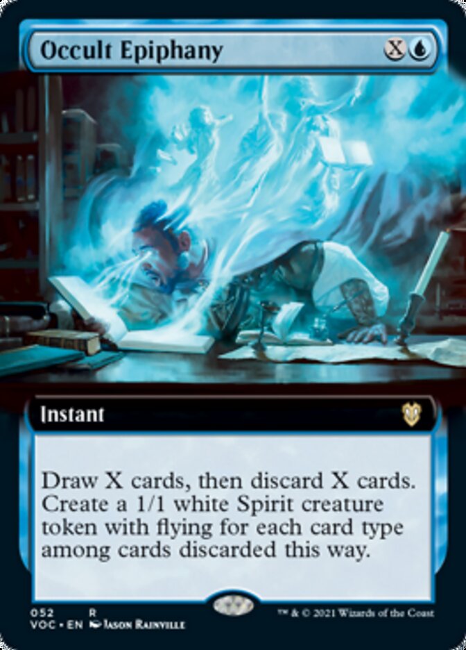 Occult Epiphany (Extended Art) [Innistrad: Crimson Vow Commander] | Dragon's Lair Comics and Fantasy Houston TX
