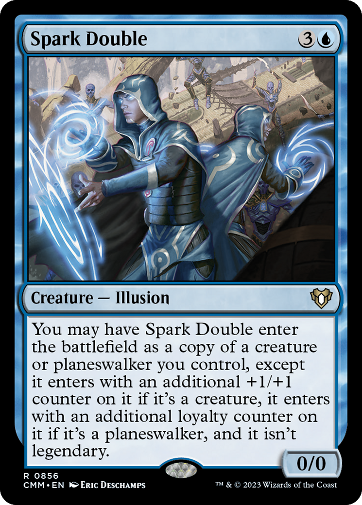 Spark Double [Commander Masters] | Dragon's Lair Comics and Fantasy Houston TX