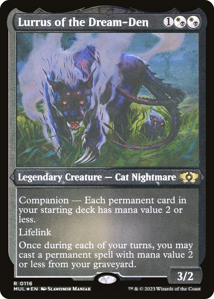 Lurrus of the Dream-Den (Foil Etched) [Multiverse Legends] | Dragon's Lair Comics and Fantasy Houston TX