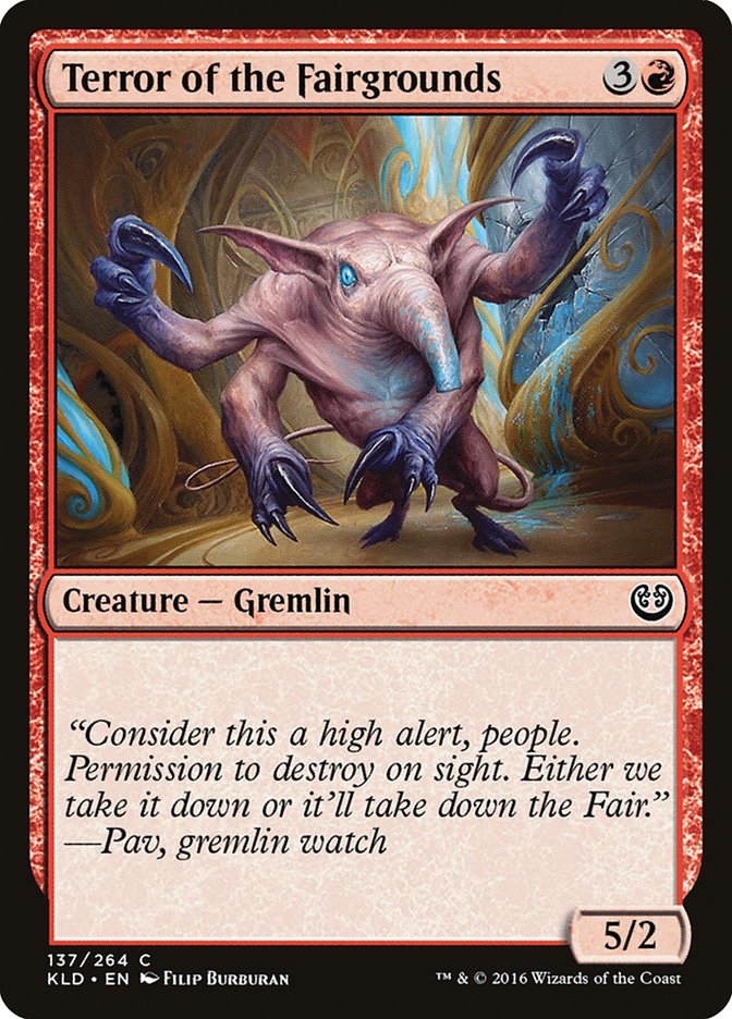Terror of the Fairgrounds [Kaladesh] | Dragon's Lair Comics and Fantasy Houston TX