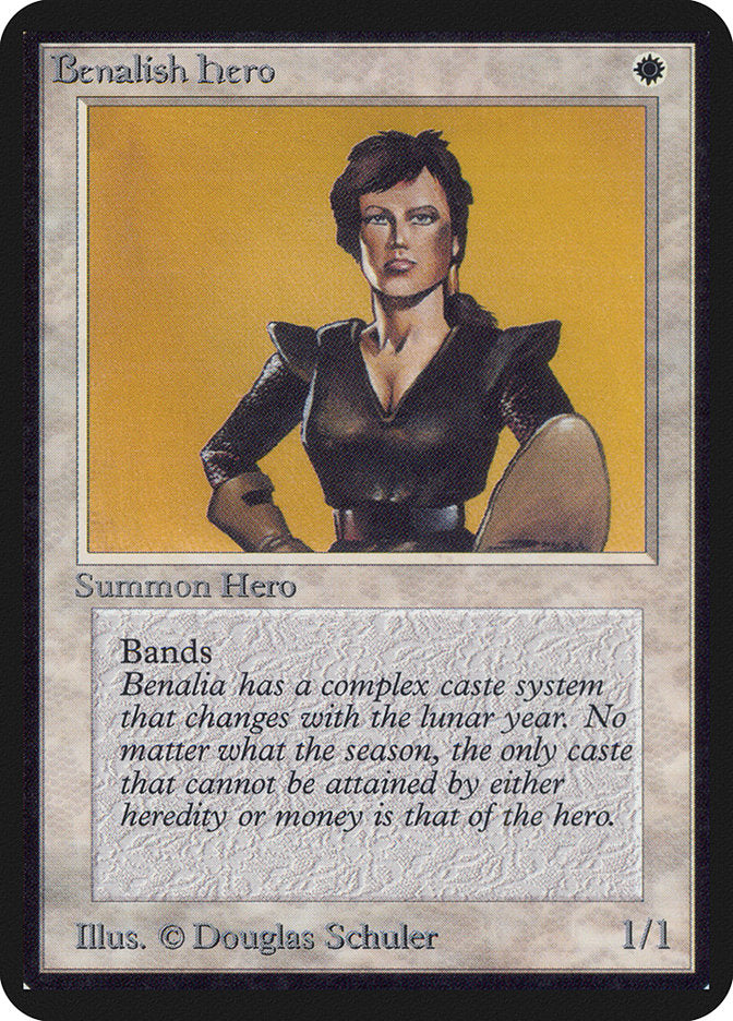Benalish Hero [Alpha Edition] | Dragon's Lair Comics and Fantasy Houston TX