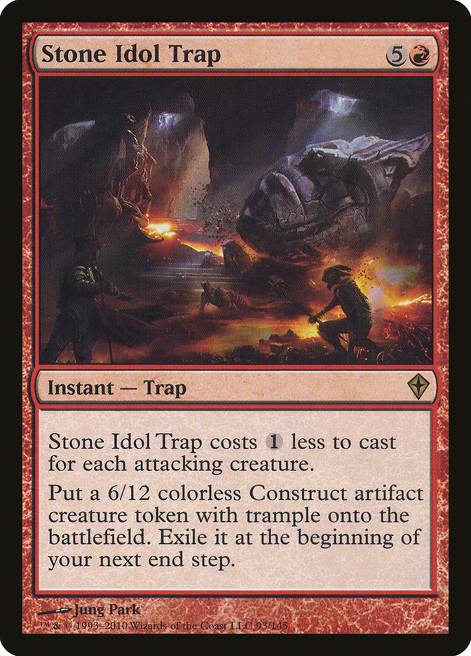 Stone Idol Trap [Worldwake] | Dragon's Lair Comics and Fantasy Houston TX