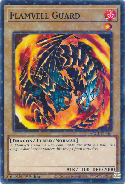Flamvell Guard (Duel Terminal) [HAC1-EN064] Common | Dragon's Lair Comics and Fantasy Houston TX