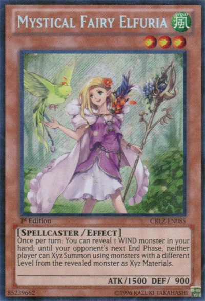 Mystical Fairy Elfuria [CBLZ-EN085] Secret Rare | Dragon's Lair Comics and Fantasy Houston TX