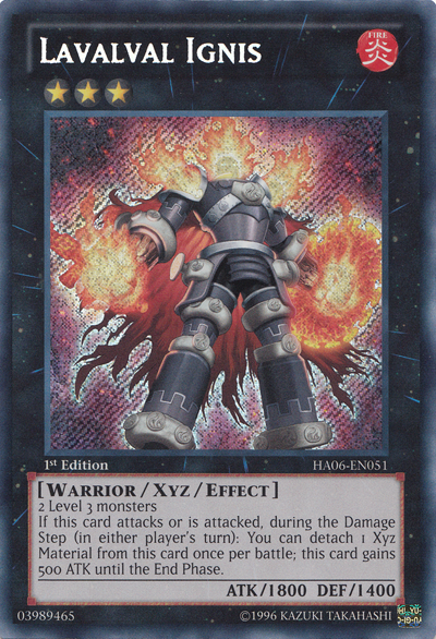 Lavalval Ignis [HA06-EN051] Secret Rare | Dragon's Lair Comics and Fantasy Houston TX