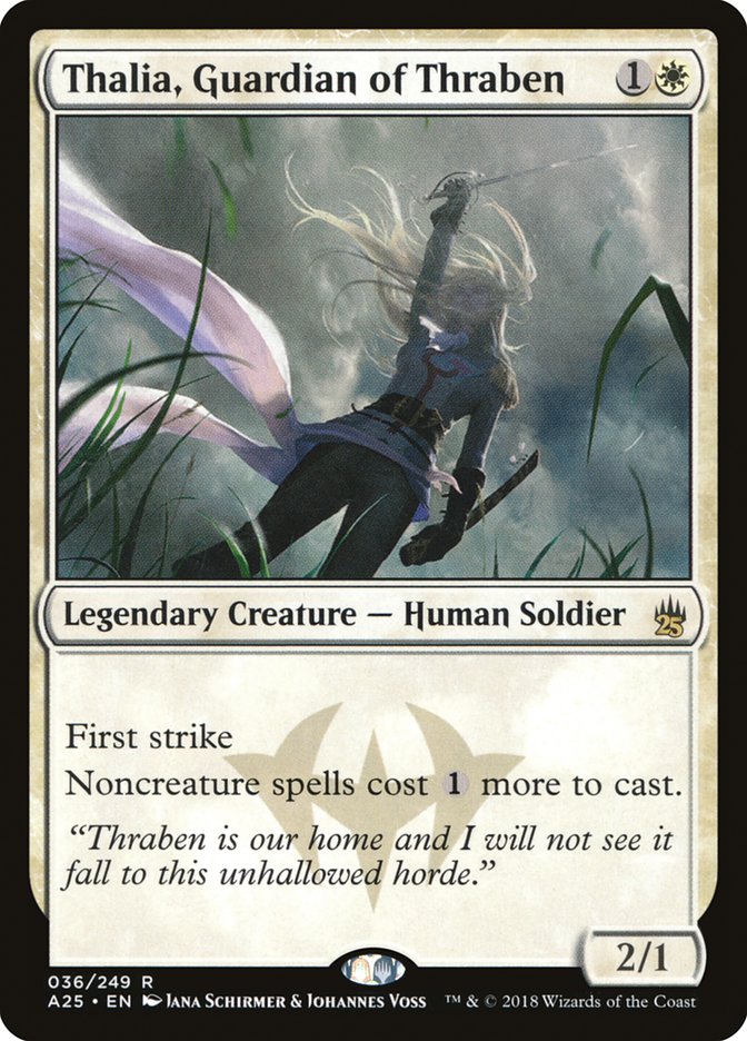 Thalia, Guardian of Thraben [Masters 25] | Dragon's Lair Comics and Fantasy Houston TX