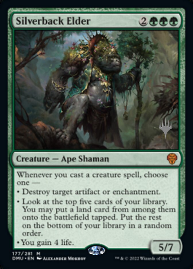 Silverback Elder (Promo Pack) [Dominaria United Promos] | Dragon's Lair Comics and Fantasy Houston TX
