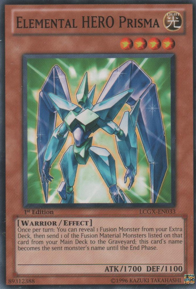 Elemental HERO Prisma [LCGX-EN033] Common | Dragon's Lair Comics and Fantasy Houston TX