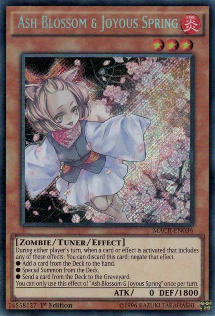Ash Blossom & Joyous Spring [MACR-EN036] Secret Rare | Dragon's Lair Comics and Fantasy Houston TX