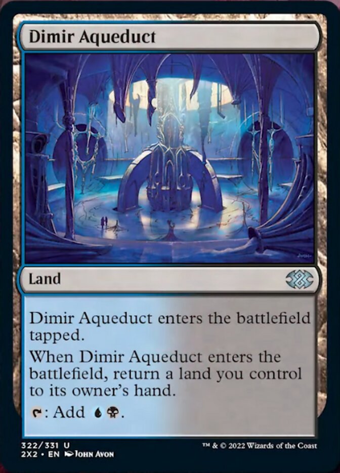 Dimir Aqueduct [Double Masters 2022] | Dragon's Lair Comics and Fantasy Houston TX