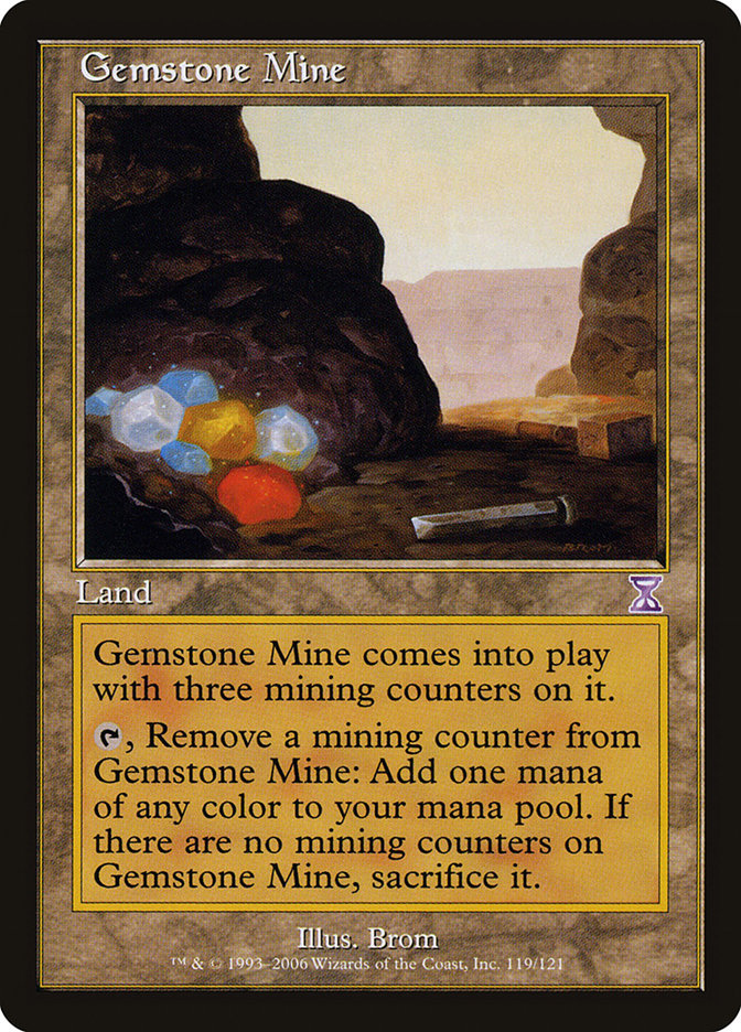 Gemstone Mine [Time Spiral Timeshifted] | Dragon's Lair Comics and Fantasy Houston TX