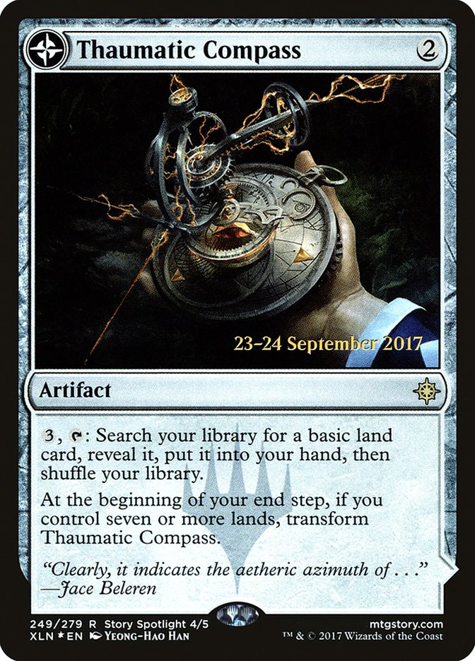 Thaumatic Compass // Spires of Orazca [Ixalan Prerelease Promos] | Dragon's Lair Comics and Fantasy Houston TX