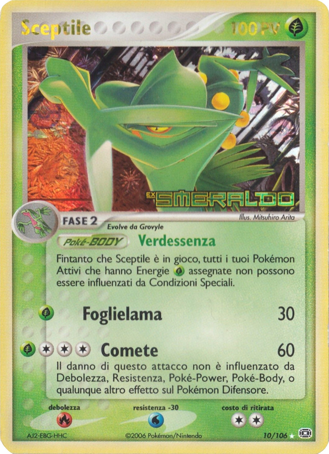 Sceptile (10/106) (Stamped) [EX: Emerald] | Dragon's Lair Comics and Fantasy Houston TX