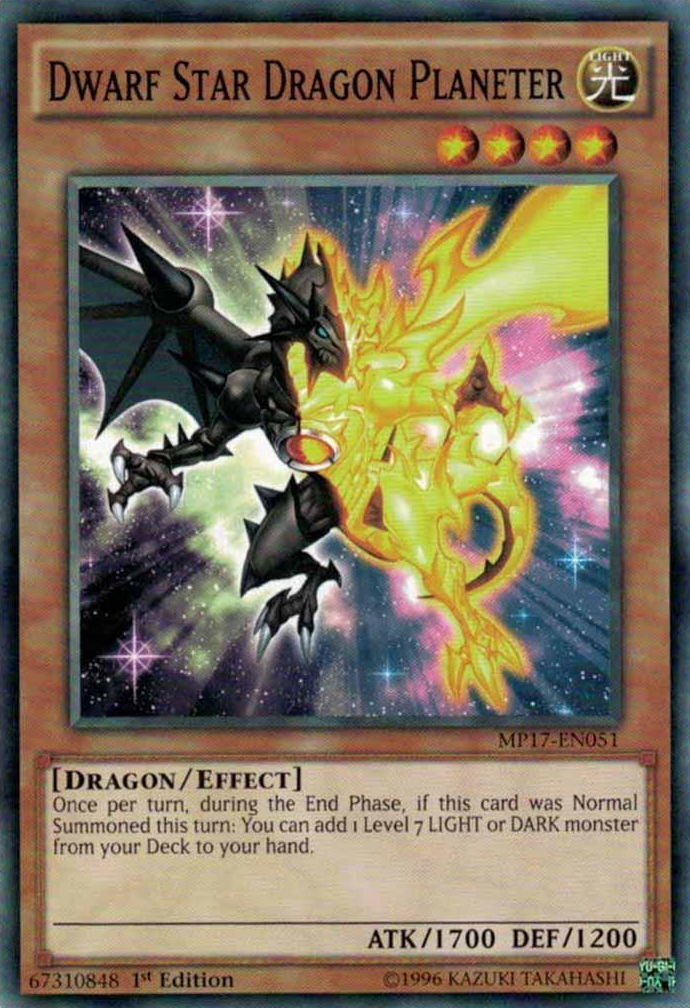 Dwarf Star Dragon Planeter [MP17-EN051] Common | Dragon's Lair Comics and Fantasy Houston TX