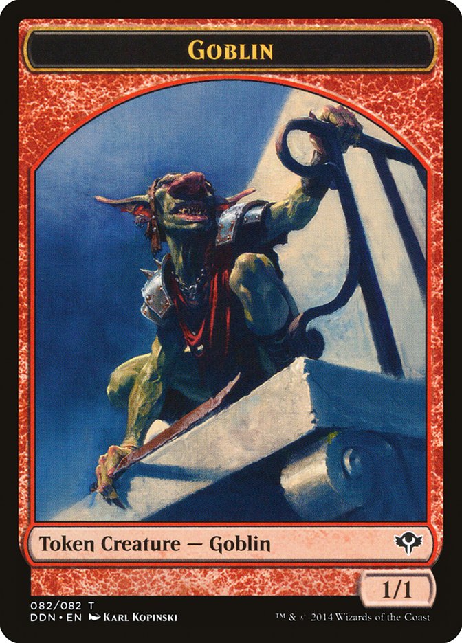 Goblin Token [Duel Decks: Speed vs. Cunning] | Dragon's Lair Comics and Fantasy Houston TX
