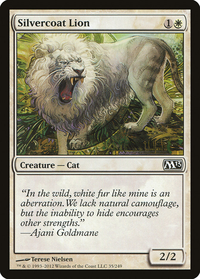 Silvercoat Lion [Magic 2013] | Dragon's Lair Comics and Fantasy Houston TX
