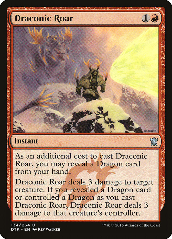 Draconic Roar [Dragons of Tarkir] | Dragon's Lair Comics and Fantasy Houston TX