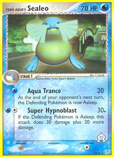 Team Aqua's Sealeo (16/95) [EX: Team Magma vs Team Aqua] | Dragon's Lair Comics and Fantasy Houston TX