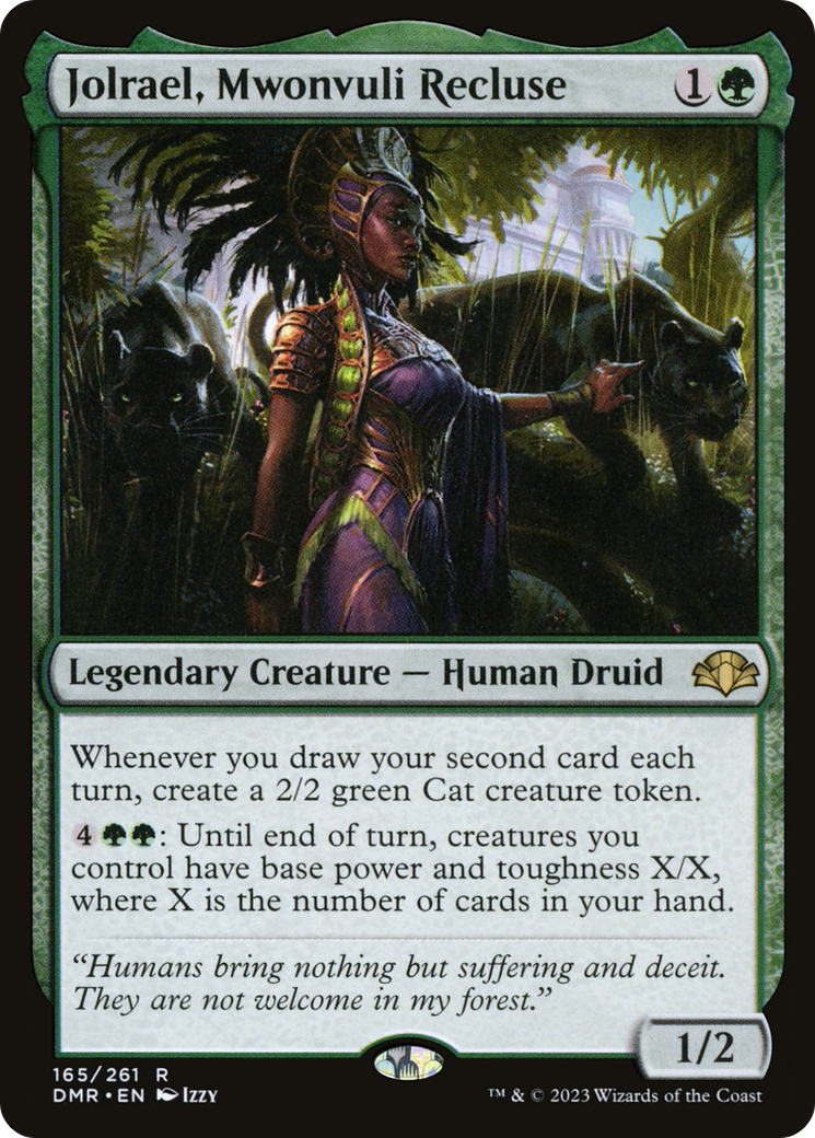Jolrael, Mwonvuli Recluse [Dominaria Remastered] | Dragon's Lair Comics and Fantasy Houston TX