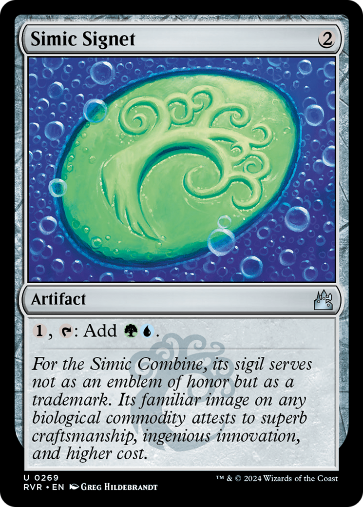 Simic Signet [Ravnica Remastered] | Dragon's Lair Comics and Fantasy Houston TX