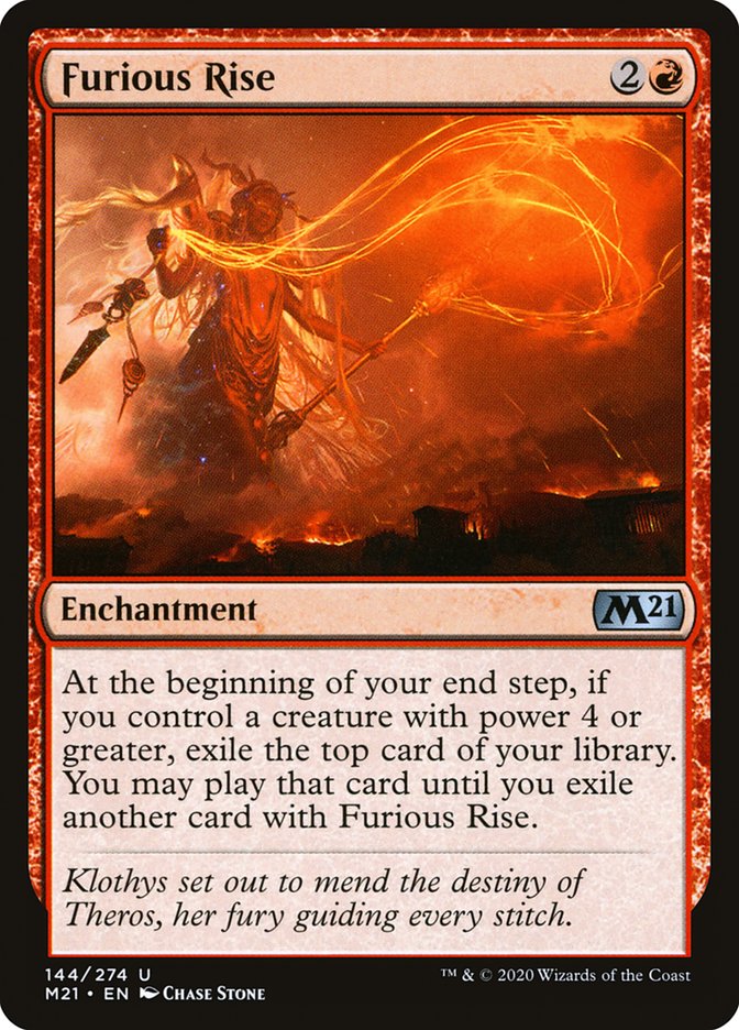 Furious Rise [Core Set 2021] | Odin's Place