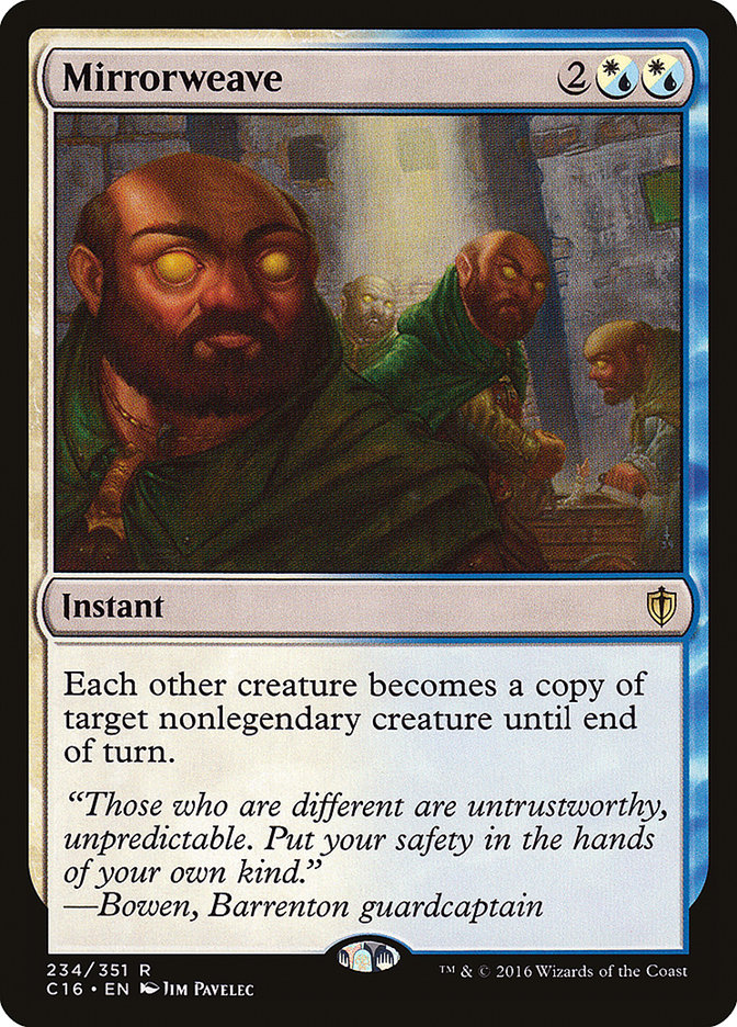 Mirrorweave [Commander 2016] | Dragon's Lair Comics and Fantasy Houston TX