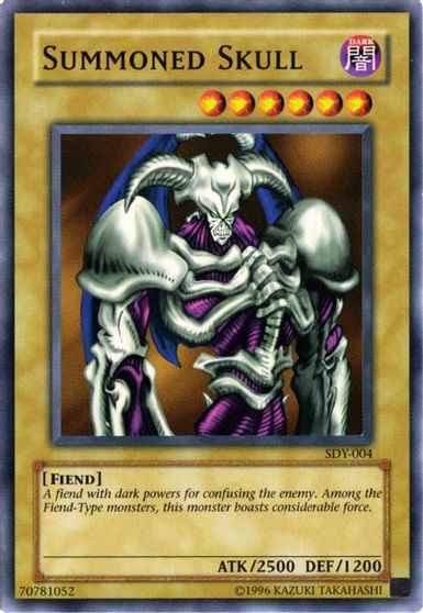 Summoned Skull (Sample Promo) [SDY-004] Common | Dragon's Lair Comics and Fantasy Houston TX