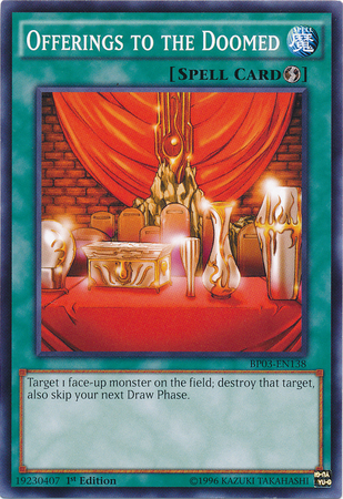 Offerings to the Doomed [BP03-EN138] Common | Dragon's Lair Comics and Fantasy Houston TX