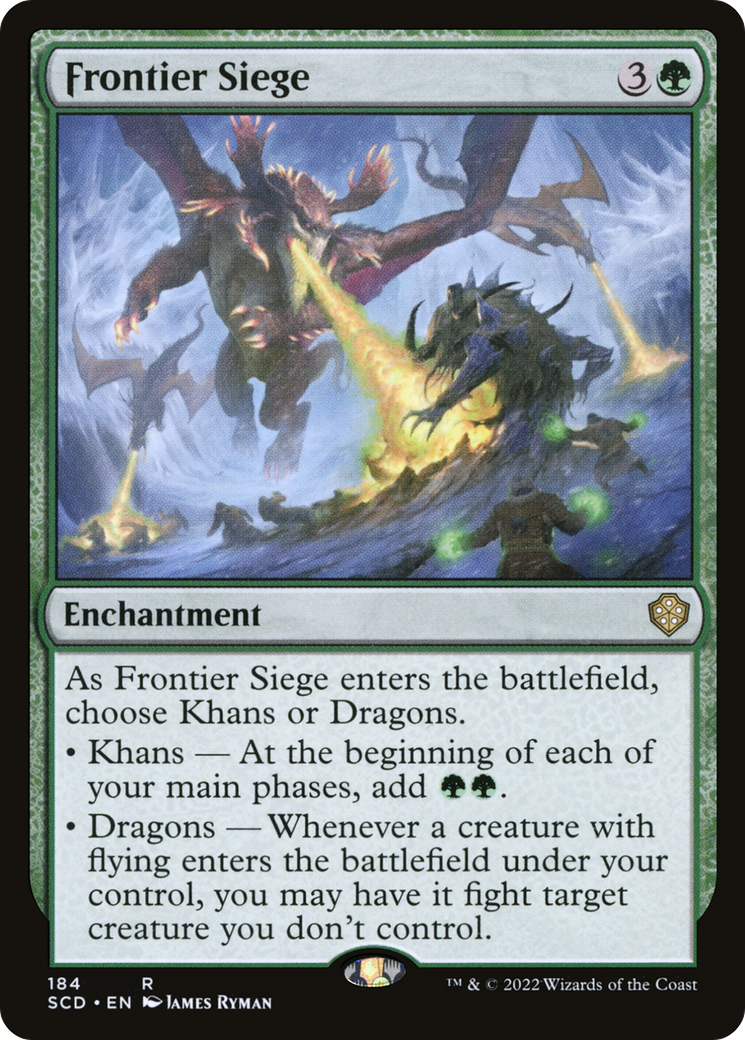 Frontier Siege [Starter Commander Decks] | Dragon's Lair Comics and Fantasy Houston TX