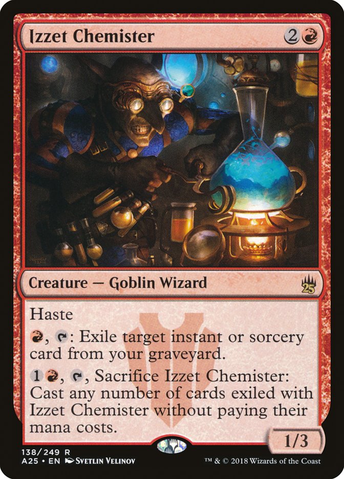 Izzet Chemister [Masters 25] | Dragon's Lair Comics and Fantasy Houston TX