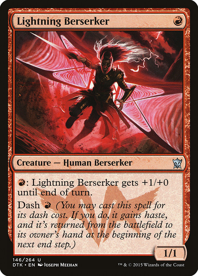 Lightning Berserker [Dragons of Tarkir] | Dragon's Lair Comics and Fantasy Houston TX