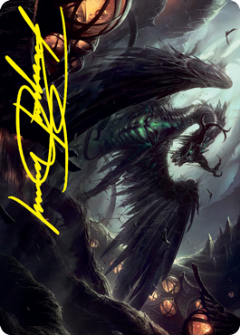 Beledros Witherbloom Art Card (Gold-Stamped Signature) [Strixhaven: School of Mages Art Series] | Dragon's Lair Comics and Fantasy Houston TX