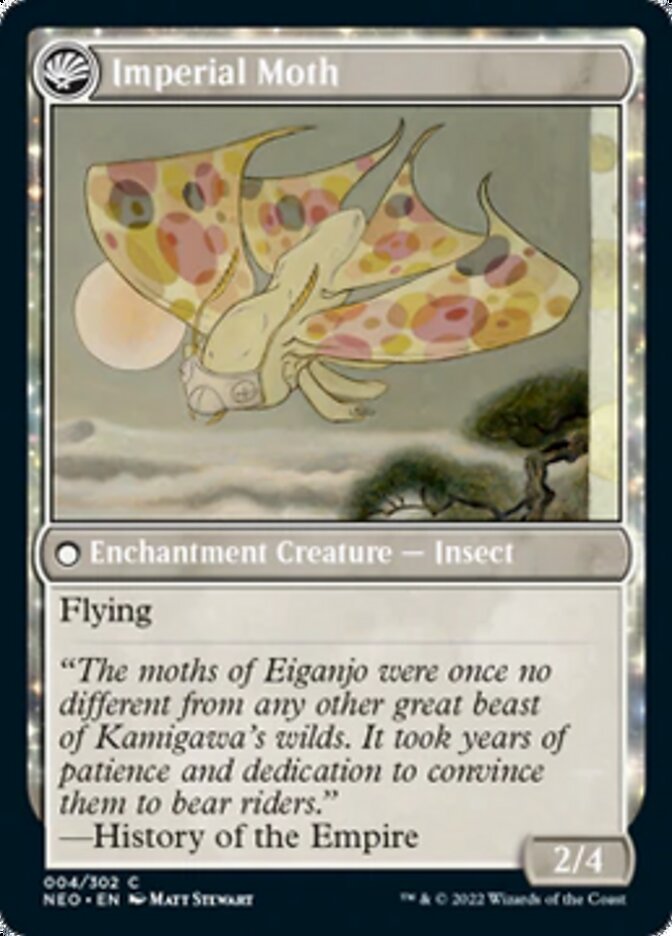 Befriending the Moths // Imperial Moth [Kamigawa: Neon Dynasty] | Dragon's Lair Comics and Fantasy Houston TX