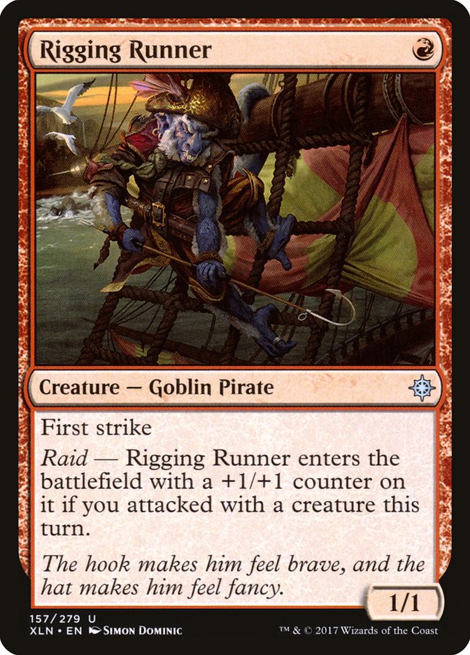 Rigging Runner [Ixalan] | Dragon's Lair Comics and Fantasy Houston TX