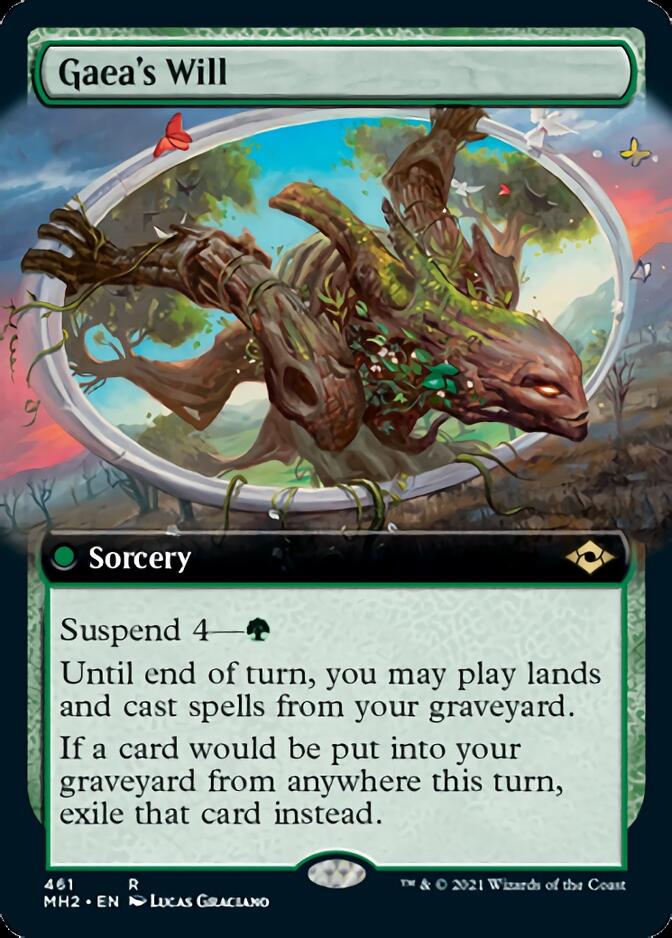 Gaea's Will (Extended Art) [Modern Horizons 2] | Dragon's Lair Comics and Fantasy Houston TX