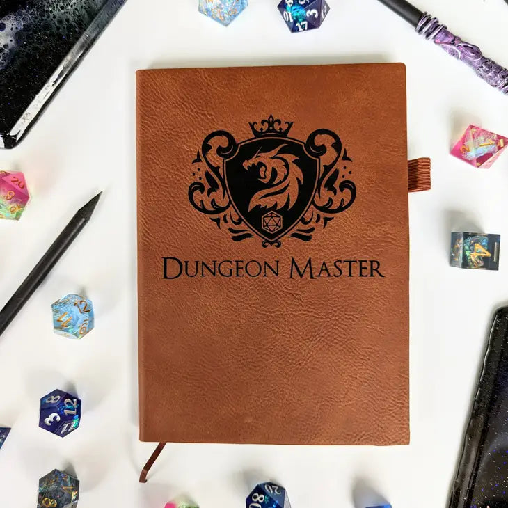 NTSD Leatherette RPG Mini Dot Journal | Dragon's Lair Comics and Fantasy Houston TX