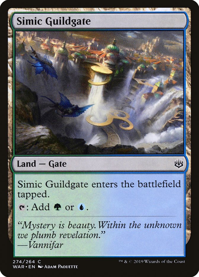 Simic Guildgate [War of the Spark] | Dragon's Lair Comics and Fantasy Houston TX