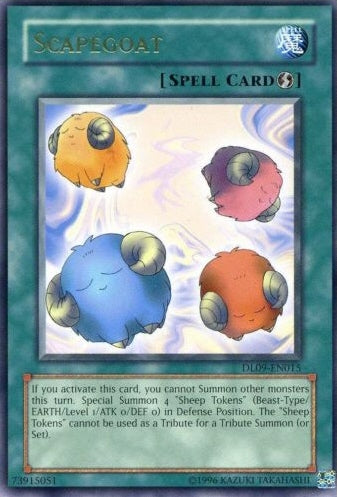 Scapegoat (Green) [DL09-EN015] Rare | Dragon's Lair Comics and Fantasy Houston TX