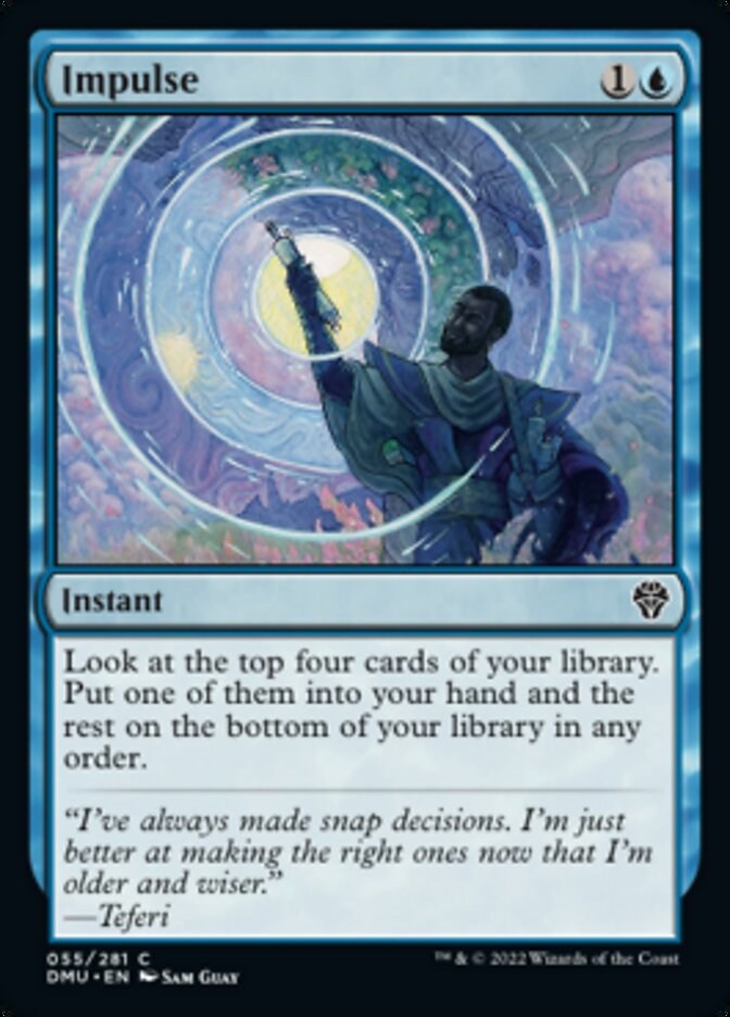 Impulse [Dominaria United] | Dragon's Lair Comics and Fantasy Houston TX