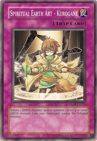 Spiritual Earth Art - Kurogane [DR04-EN050] Common | Dragon's Lair Comics and Fantasy Houston TX